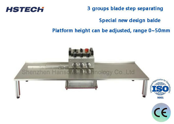 سعر جيد 3 مجموعات شفرة PCB Depanelizer ضغط القوة المنخفضة لضوء الشريط LED الانترنت