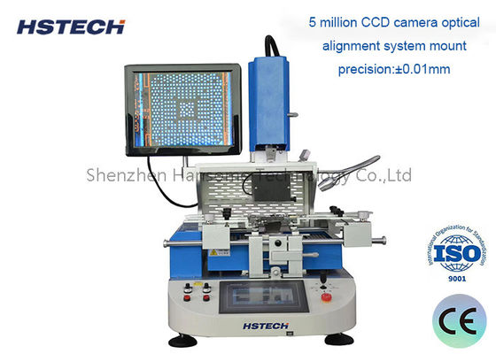 سعر جيد محطة إعادة صياغة BGA عالية الدقة مع نظام محاذاة بصرية ملونة CCD ودقة تركيب ±0.01 مم لإصلاح رقائق BGA للهواتف المحمولة الانترنت