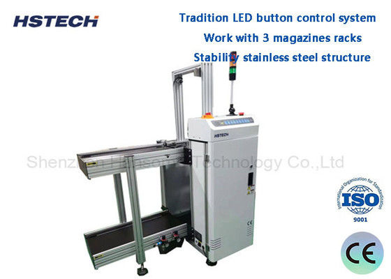 سعر جيد نموذج الألومنيوم النسخة نوتيك 6بار 20M/Min SMT خط مجلة محمل HS-LD250 الانترنت