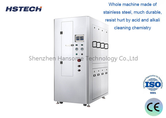 سعر جيد منظف الشبكات المضغوطة من طراز SMT HS-600 مع عداد وأزرار وقف الطوارئ الانترنت