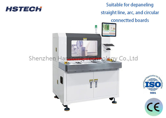 سعر جيد البرمجة البصرية و CCD محاذاة آلة توجيه PCB ل PCB Depaneling الانترنت