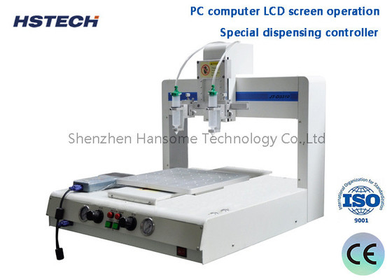 سعر جيد جهاز كمبيوتر حاسوب تشغيل شاشة LCD تحكم التوزيع الخاص 4 محور جهاز توزيع الغراء الانترنت