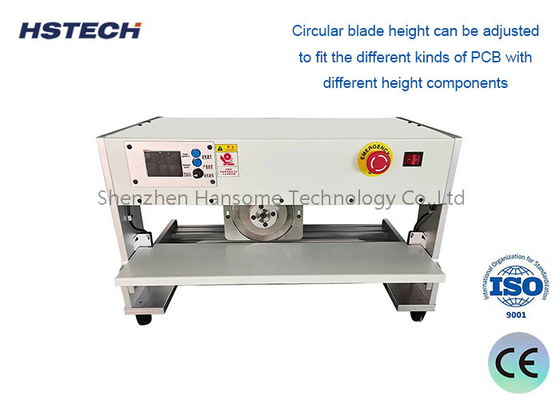 سعر جيد 300mm/s سرعة الفصل V-cut PCB Machine مع طول القطع 5-360mm الانترنت