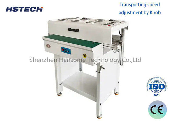 سعر جيد ناقل حزام مسطح من الفولاذ المقاوم للصدأ مضاد للكهرباء الساكنة (ESD) لمناولة لوحات الدوائر المطبوعة (PCB) بمعيار SMEMA والتحكم في السرعة المتغيرة الانترنت