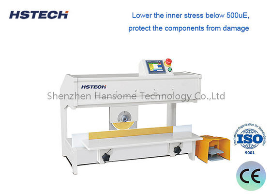 سعر جيد شاشة لمسة V-cut PCB Separator جهاز PCB Depanedling مع وظيفة العد الانترنت
