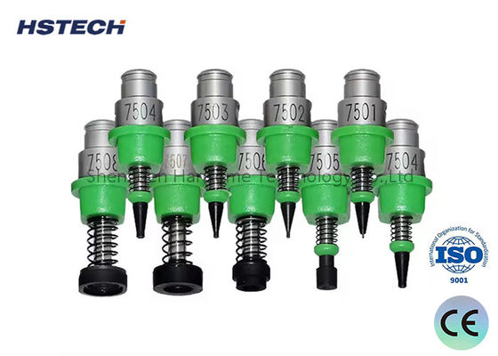 سعر جيد SMT JUKI RS-1 NOZZLE 7500 7501 7502 7503 7504 7505 7506 7507 7507 7508 7509 7510 فوهة لجهاز تشيب موتر الانترنت