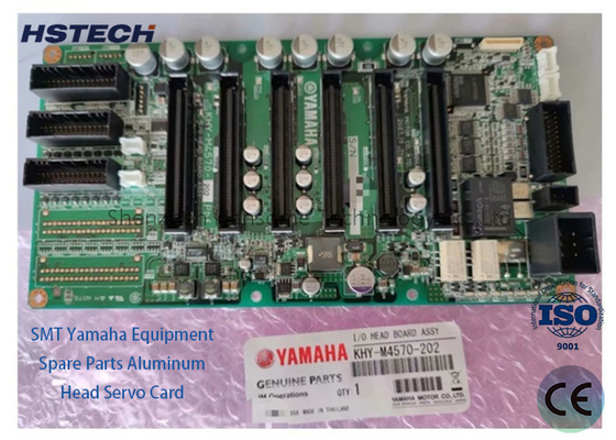 سعر جيد أجزاء آلة SMT الأصلية الجديدة / المستخدمة Yamaha YS12 YS24 بطاقة سيرفو الرأس الألومنيوم الانترنت