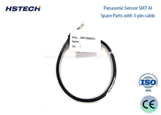 سعر جيد جهاز Panasonic AI Machine Part 304133426301 جهاز استشعار مع 3 أقواس كابل لأجزاء آلة SMT الانترنت