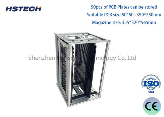 سعر جيد ESD مضاد للولايات المتحدة المجلة PCB رف المعدن مضاد للحرارة PCB ESD SMT رف المجلة الانترنت