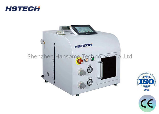 سعر جيد معدات تنظيف SMT عالية الكفاءة HS-800 مع شاشة لمسة PLC وغطاء أخضر الانترنت