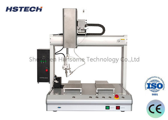 روبوت لحام أوتوماتيكي مزدوج الطرف مع محطة عمل مزدوجة