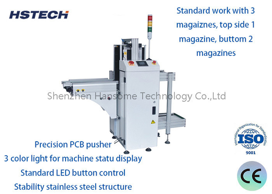 سعر جيد 3 لون ضوء 250mm 330mm محمول PCB محمول مجلة حوالي 6 ثواني لخط إنتاج SMT الانترنت