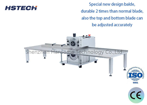 سعر جيد عالية الكفاءة الآلية V-cut PCB Depaneling Machine للوحات LED مع منصة طويلة الانترنت