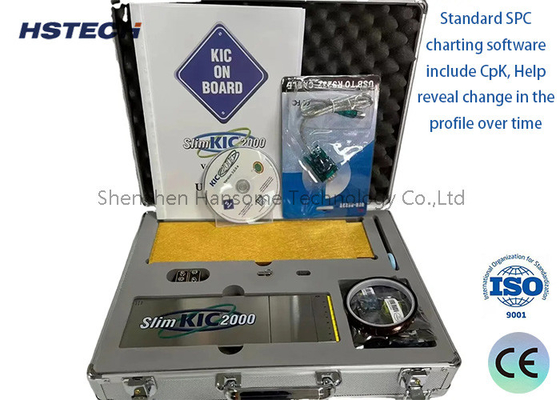 سعر جيد ملف تعريف حراري Slim KIC2000 KIC تعريف درجة حرارة PCB SMT KIC ملف تعريف حراري عبر الإنترنت الانترنت