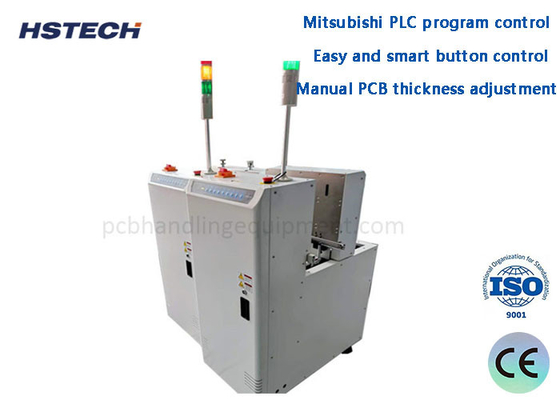 سعر جيد ضبط سمك اللوحات الورقية اليدوية SMEMA Mitsubishi PLC PCB Board Loader الانترنت