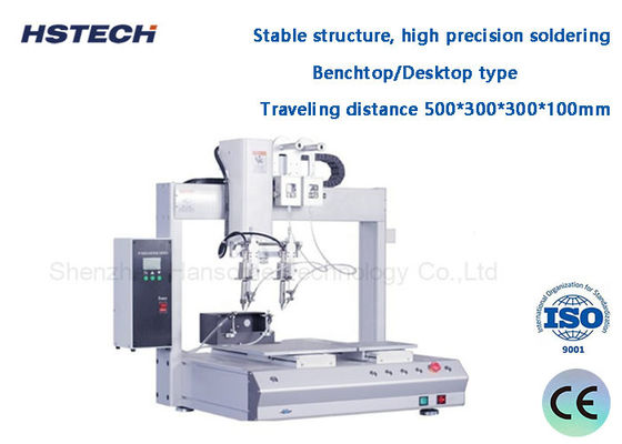 البرمجة اليدوية ذراع اللحام المزدوجة آلة اللحام الروبوتية