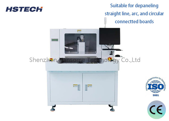 سعر جيد RM-F328 آلة التوجيه الصناعي لقطع الألواح PCB مع منصة مزدوجة الانترنت