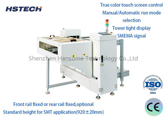 سعر جيد جهاز تفريغ لوحة الدوائر المطبوعة (PCB) ذو 3 ألوان مع التحكم عن طريق PCL وشاشة تعمل باللمس، ويحمل كل منها مجلتين لخط إنتاج SMT الانترنت