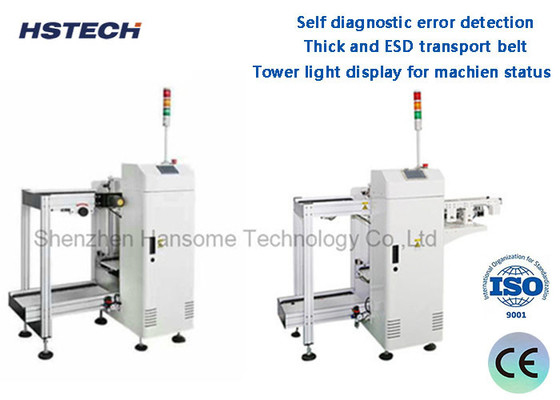سعر جيد الحزام النقل سميك و ESD التشخيص الذاتي الكشف عن الأخطاء PCB Loader Unloader الانترنت