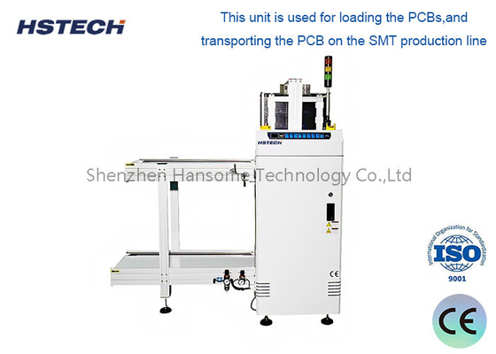 سعر جيد SMEMA واجهة معدات معالجة PCB في اللون الأبيض مع منفذ الصرف الصحي 2 PCS الانترنت