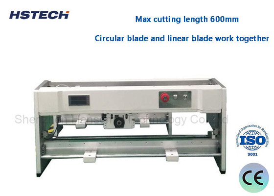 سعر جيد آلة إزالة لوحات الـ PCB الضوئية للستائر 600mm طول القطع CAB شفرة منفصل PCB متحرك HS-206 الانترنت