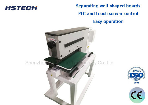 سعر جيد هيكل مجهز معدات PCB Depaneling إعداد رفع قوة منخفضة الضغط PCB Depaneling Machine HS-310 الانترنت