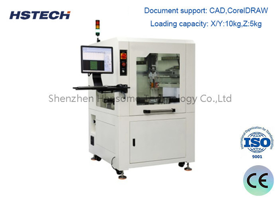 سعر جيد معدات SMT السرعة العالية الأوتوماتيكية PCB/LED العدسة اللاصقة الذكية CCD موزع الغراء البصري الانترنت