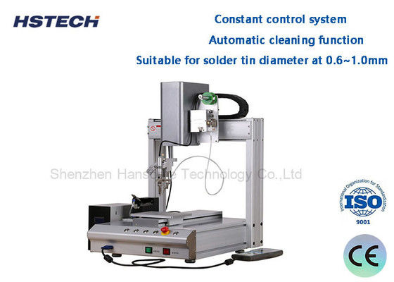 آلة لحام الروبوتات لـ PCB سرير واحد 0.8mm حاوية الحمل البرمجة اليدوية HS-S331R