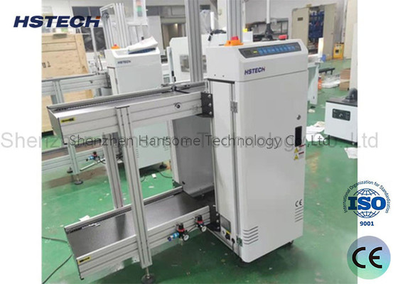 سعر جيد 250mm / 330mm معدات تحميل PCB مع التحكم في PLC Mitsubishi HS-LD390 الانترنت