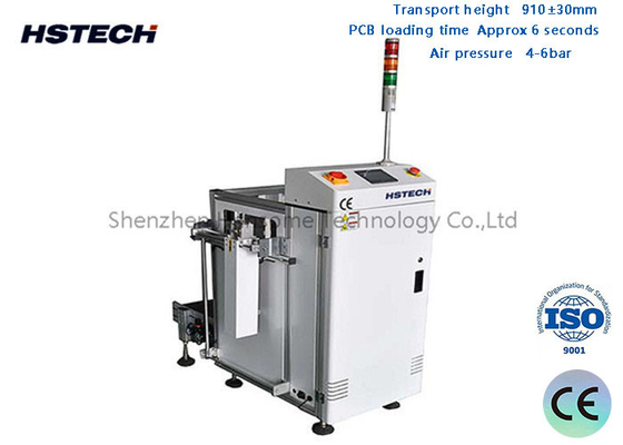 سعر جيد عدة مجلة PCB Loader 90 درجة SMT جهاز تحميل اللوحات مع عرض 3 ألوان الانترنت