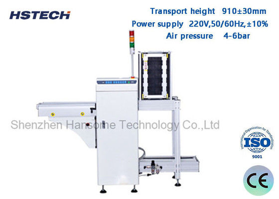 حوالي 30 ثانية تحكم زر تحميل PCB تحميل خط SMT مخصص مع محرك مدفوع