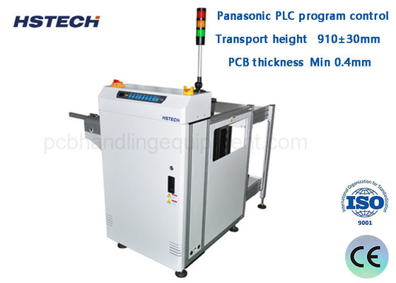 سعر جيد وضع تحكم زر LED مع عرض ضوئي Lolor 3 40mm Pitch 20M/Min 90 درجة PCB Magazine Unloader HS-CU390 الانترنت