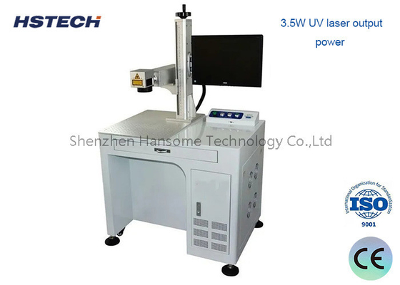 سعر جيد 500 واط قوة آلة وضع علامة بالليزر UV-HS-UV3W الانترنت