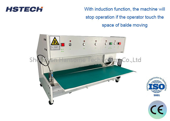 سعر جيد V-Cut Blade Miving PCB Separator معدات PCB Depaneling مع وظيفة التوصيل الانترنت