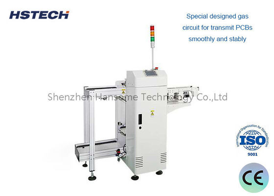 سعر جيد L-R أو R-L PCB Unloader المجلة التلقائية معدات معالجة PCB مع ناقل الحزام الانترنت