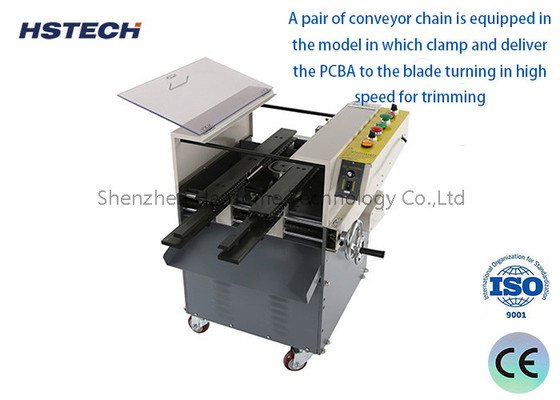 سعر جيد قطاعات آلة SMT ذات الاستقرار العالي AC380V 8/10inch Blade 3600rpm PCB Lead Cutting Machine الانترنت