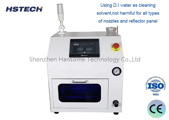 سعر جيد معدات تنظيف SMT عالية الأداء HS-800 مع شاشة لمسة PLC والطاقة النبضية الانترنت