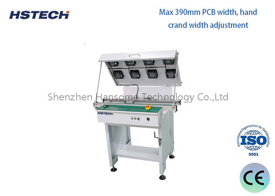 سعر جيد ماكس 390mm SMT ناقل PCB عرض SMEMA إشارة معدات معالجة PCB مع ESD الحزام المسطح الانترنت