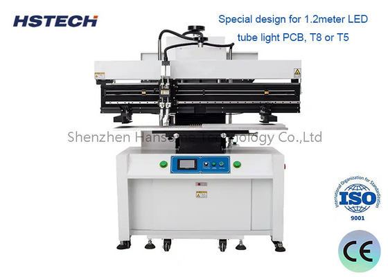 سعر جيد 1.2M LED Tube PCB Solder Paste Machine مع التحميل اليدوي والطباعة الآلية الانترنت