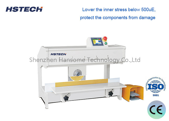 سعر جيد معدات إزالة لوحات PCB النيوماتيكية لقطع ألواح رقيقة بدون إجهاد مع V-Groove HS-320 Model الانترنت
