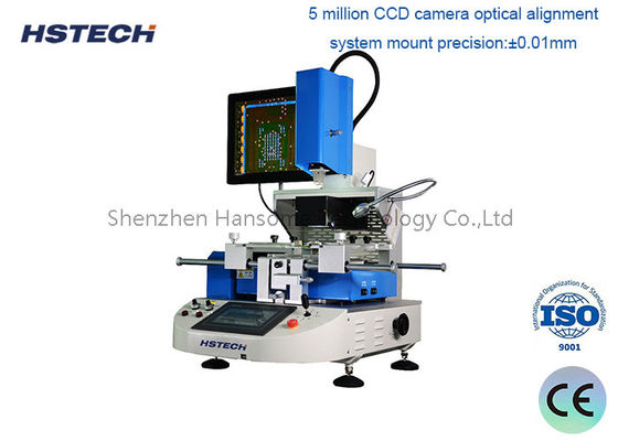 سعر جيد محطة إعادة صياغة BGA بشاشة لمس عالية السرعة مع 5 أوضاع محرك متدرج ونظام محاذاة بصرية ملونة CCD لدقة تركيب ±0.01 مم الانترنت