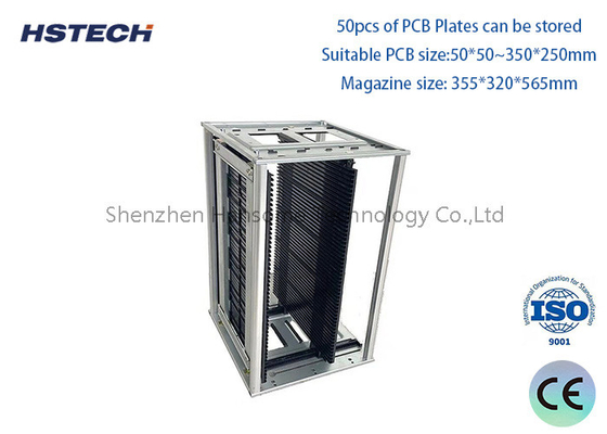 سعر جيد ESD مضاد للولايات المتحدة المجلة PCB رف المعدن مضاد للحرارة PCB ESD SMT رف المجلة الانترنت
