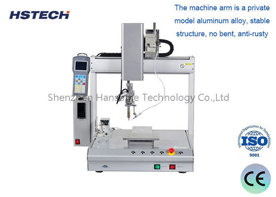 روبوت لحام 4 محور مع تنظيف تلقائي ورأس لحام متعدد الاتجاهات