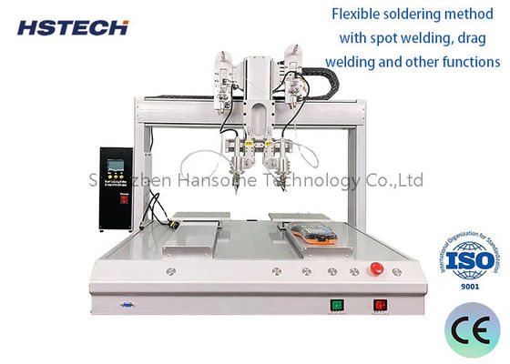 تايوان Hiwin روبوت لحام خطي مع تنظيف تلقائي ومواءمة رأس الحديد