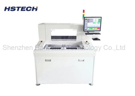 سعر جيد منصة مزدوجة 4 محور PCBA جهاز التوجيه الآلي PCB Depanling Machine مع كشف CCD الانترنت