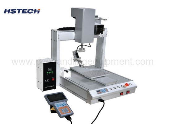 محور Y 1.0 سمك السلك 360 درجة الدوران روبوت لحام آلي RS232